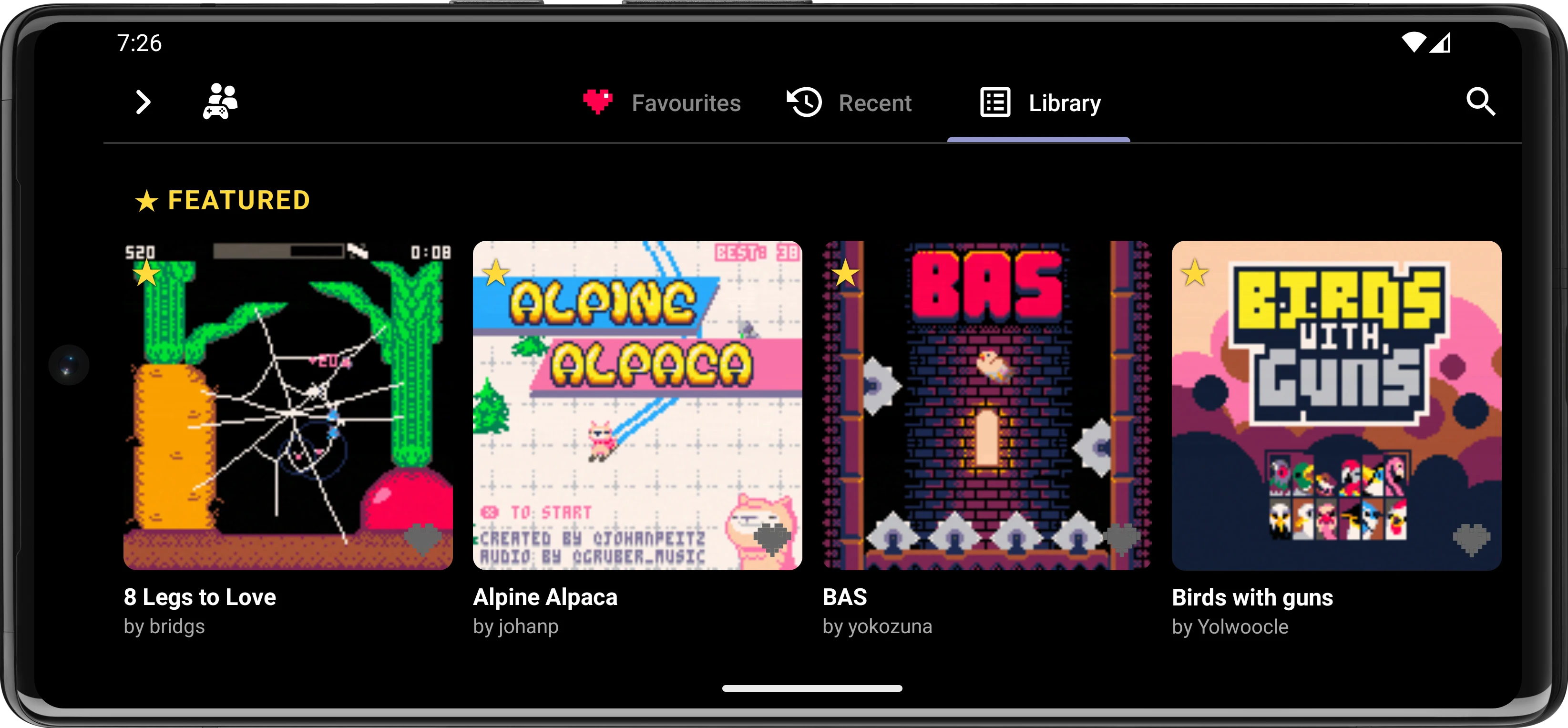 Pixl8 · Pico-8 Game Player screenshot